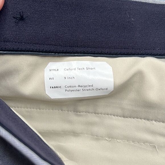 J. Crew Tech Oxford Shorts in Sky blue NWT size 36/9 - Picture 10 of 16